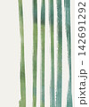Green Watercolor Brush Stripe Pattern vector 142691292
