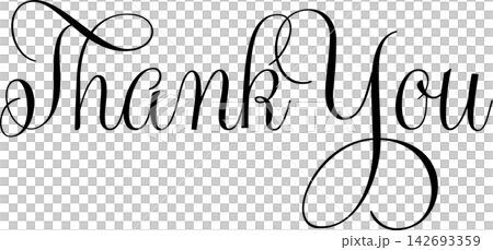 Thank You - A simple logo featuring the words "Thank You!" written in cursive. Thank You - A simple logo featuring the words "Thank You!" written in cursive. 142693359