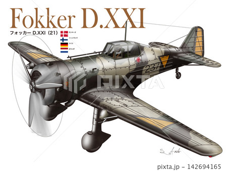 フォッカー D.XXI  142694165
