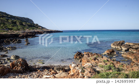 tropical island in sunny day 142695997