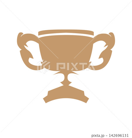 illustration victory symbol championship trophy design contest win template symbol illustration victory symbol championship trophy design contest win template symbol 142696131