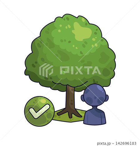 Illustration of Tree 142696183