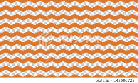 Orange rounded-corner zigzag seamless 16:9 background vector (AI format, pop/Halloween style) Orange rounded-corner zigzag seamless 16:9 background vector (AI format, pop/Halloween style) 142696728