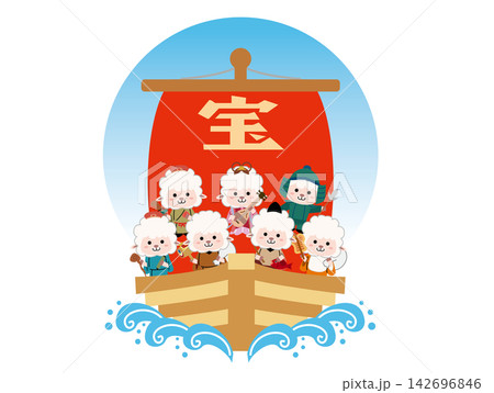 2027年度年賀状素材 142696846