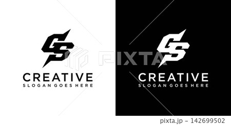 GS or SG initial letter logo design vector concept GS or SG initial letter logo design vector concept 142699502