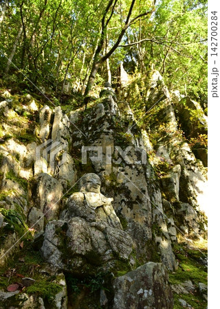 永源寺　羅漢坂の羅漢さん 142700284
