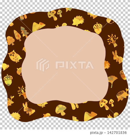 Illustration materials depicting autumn nature and animals Illustration materials depicting autumn nature and animals 142701836