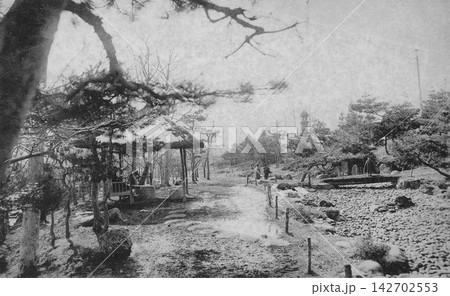 古写真 1907-1918年 長野市の紀念公園(現在の城山公園) 古写真 1907-1918年 長野市の紀念公園(現在の城山公園) 142702553