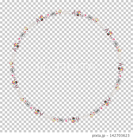 婚禮用品、線條、圓圈、圓形 婚禮用品、線條、圓圈、圓形 142703623