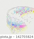 happybirthday　cake 142703824