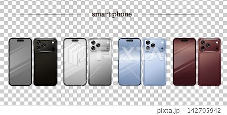 新款智慧型手機正面及背面 iPhone 18 Pro 模型套裝 新款智慧型手機正面及背面 iPhone 18 Pro 模型套裝 142705942