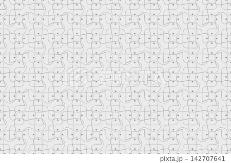 Seamless orange pattern of staggered flowing curves Seamless orange pattern of staggered flowing curves 142707641
