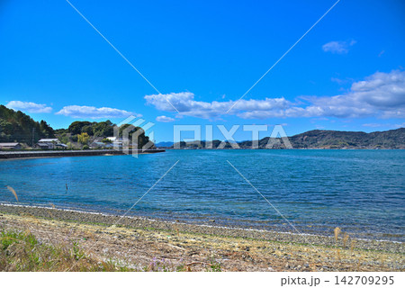 《静岡県》浜名湖の風景　浜松市浜名区細江町付近 142709295