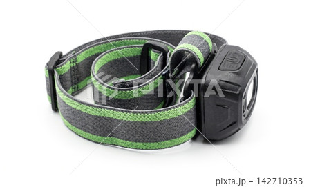 Compact led headlamp with adjustable green and grey elastic strap headlamp flashlight lighting headband equipment portable adventure tactical illumination adjustable electronic trekking Compact led headlamp with adjustable green and grey elastic strap headlamp flashlight lighting headband equipment portable adventure tactical illumination adjustable electronic trekking 142710353