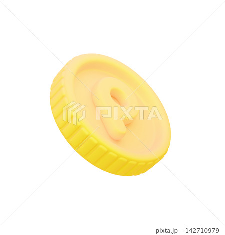 ポイントコイン 3Dイラスト ポイントコイン 3Dイラスト 142710979