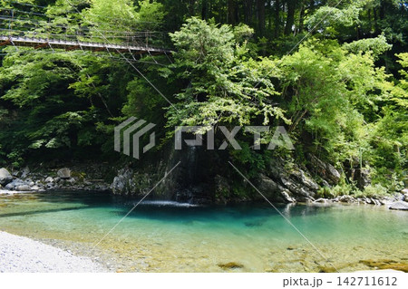 付知峡 やじろ橋 【岐阜県中津川市】 付知峡 やじろ橋 【岐阜県中津川市】 142711612