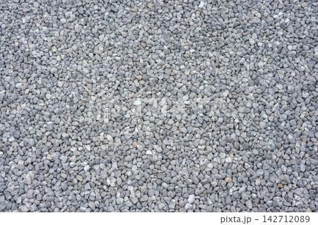 砂利の道路の写真 142712089