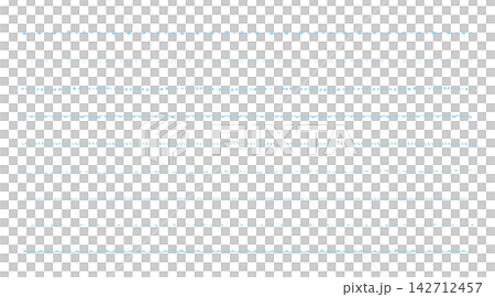 A set of hand-drawn decorative lines, lace patterns, and geometric borders/rules on a white background in light blue and blue. A set of hand-drawn decorative lines, lace patterns, and geometric borders/rules on a white background in light blue and blue. 142712457