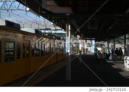 新山口駅の宇部線のりば 142713120
