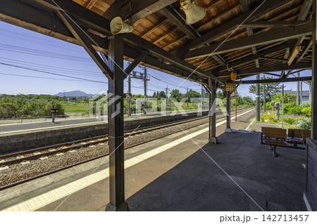 御来屋 JR御来屋駅 ホーム 鳥取県大山町 御来屋 JR御来屋駅 ホーム 鳥取県大山町 142713457