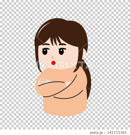一幅描繪年輕女子頓悟的插圖。 一幅描繪年輕女子頓悟的插圖。 142715365