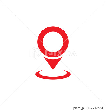Location Pin Pointer Map Navigation icon Location Pin Pointer Map Navigation icon 142718581