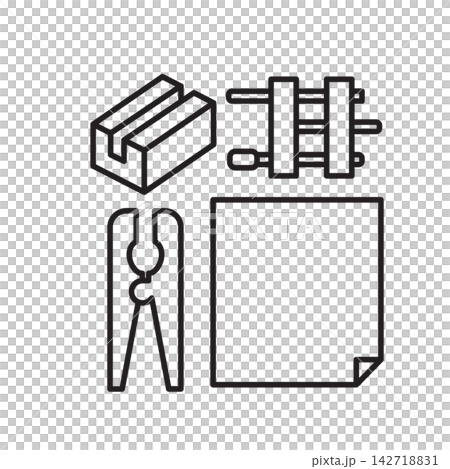 paper, tool, icon 142718831