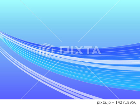 青い曲線 142718956