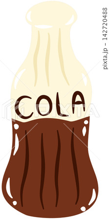 Gummy Cola Bottle Candy Vector Gummy Cola Bottle Candy Vector 142720488
