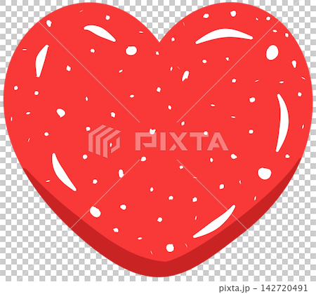 Red Heart Gummy Sweet Candy Vector Red Heart Gummy Sweet Candy Vector 142720491
