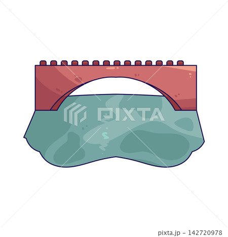 Illustration of Bridge Illustration of Bridge 142720978