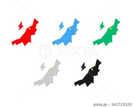 県庁入りデザイン地図_新潟県_簡略 県庁入りデザイン地図_新潟県_簡略 142723529