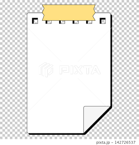 Masking tape and memo paper set, plain, framed. Masking tape and memo paper set, plain, framed. 142726537