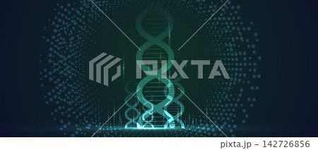 Futuristic dna abstract design, neural pathways, molecular strands, science Futuristic dna abstract design, neural pathways, molecular strands, science 142726856