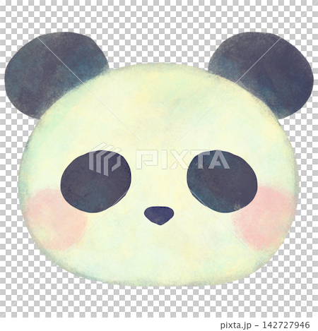 一幅簡單可愛的熊貓插圖 一幅簡單可愛的熊貓插圖 142727946