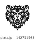 Vector tribal rat logo 142731563