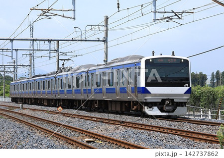 【JR東日本】E531系0番台（常磐線：友部〜内原） 142737862