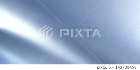 Light silver blue metallic background featuring diagonal light wave and soft surface grain Light silver blue metallic background featuring diagonal light wave and soft surface grain 142739458