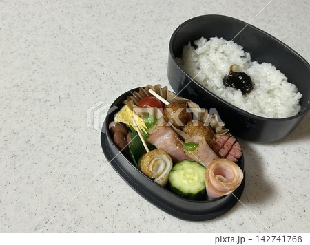 美味しそうな和風弁当 142741768