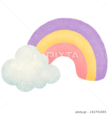 Cloud and rainbow 142741893