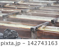 草津温泉　湯けむりが立ちのぼる湯畑（群馬県吾妻郡草津町） 142743163