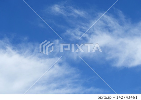 爽やかな青空と雲 爽やかな青空と雲 142743461