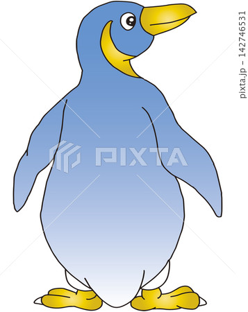 手書き動物イラスト☆ペンギンさん 手書き動物イラスト☆ペンギンさん 142746531
