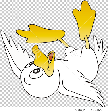 Hand-drawn animal illustration ☆ Duck Hand-drawn animal illustration ☆ Duck 142746569