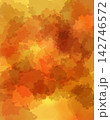 Abstract Warm Amber and Ochre Watercolor Splatter Vector Background 142746572