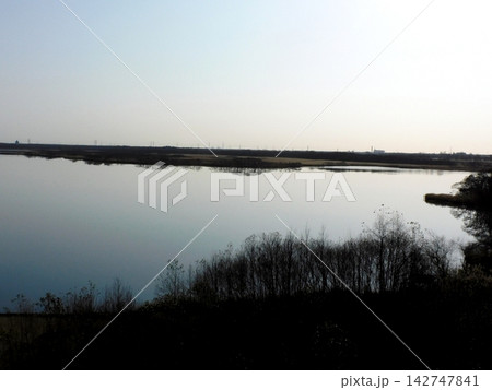 北海道苫小牧市 ウトナイ湖(2023年11月撮影) 北海道苫小牧市 ウトナイ湖(2023年11月撮影) 142747841