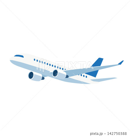 飛行機のイラスト 142750388