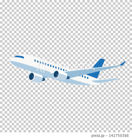 飛行機のイラスト 142750388