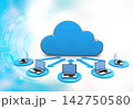 Cloud computing concept 142750580