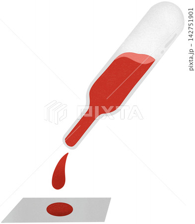 blood drop on slide 142751901